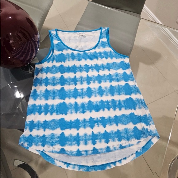 Women's Warrior One Tank Tie Dye Top — Athletic Fit, Soft Fabric, Loop Back Tie Dye Tank For Workouts & Casual Wear - View #10